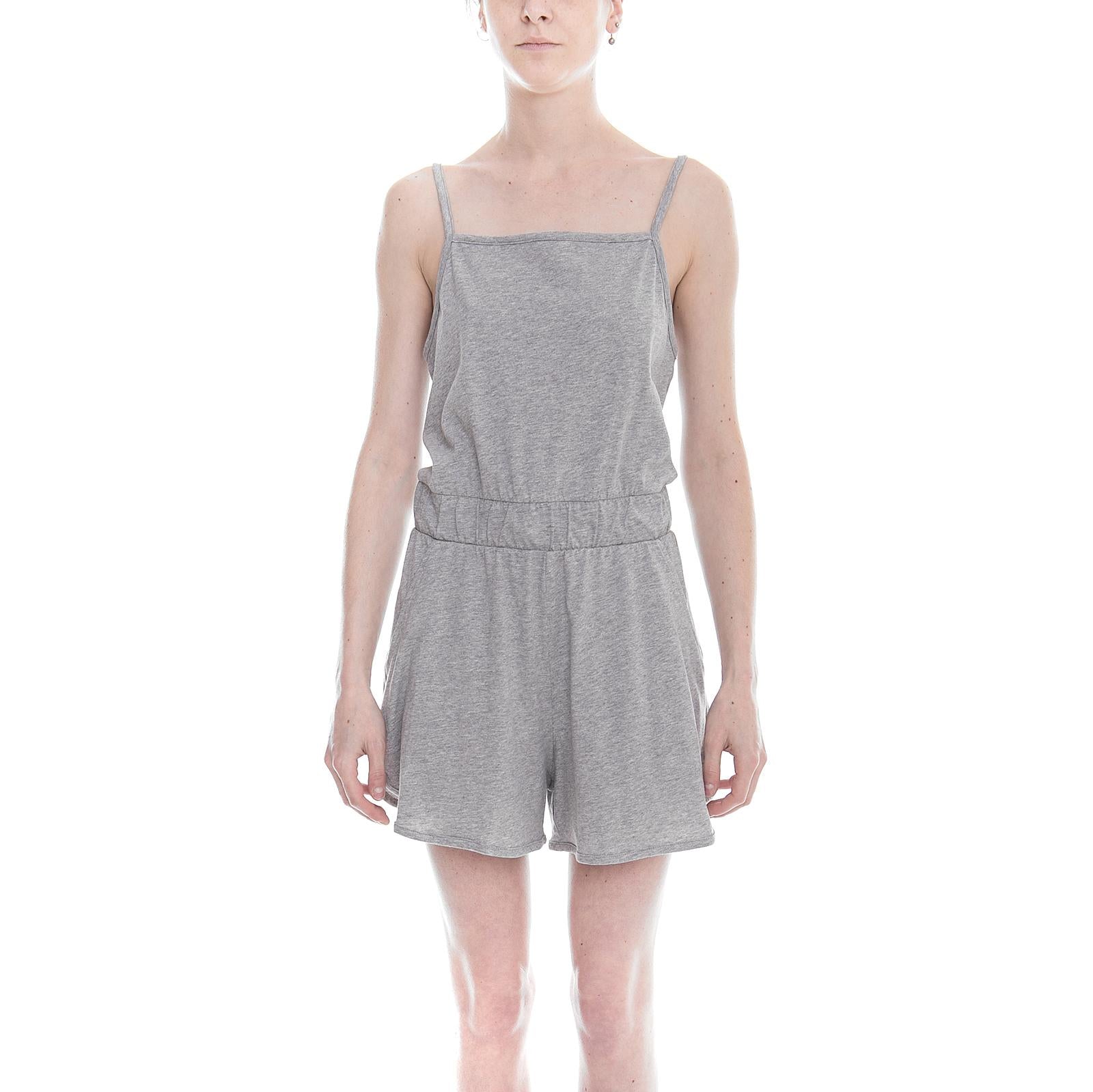 Agree Playsuit - Grey Melange - Tuta Donna Grigia 521893W-202  CHEAP MONDAY 