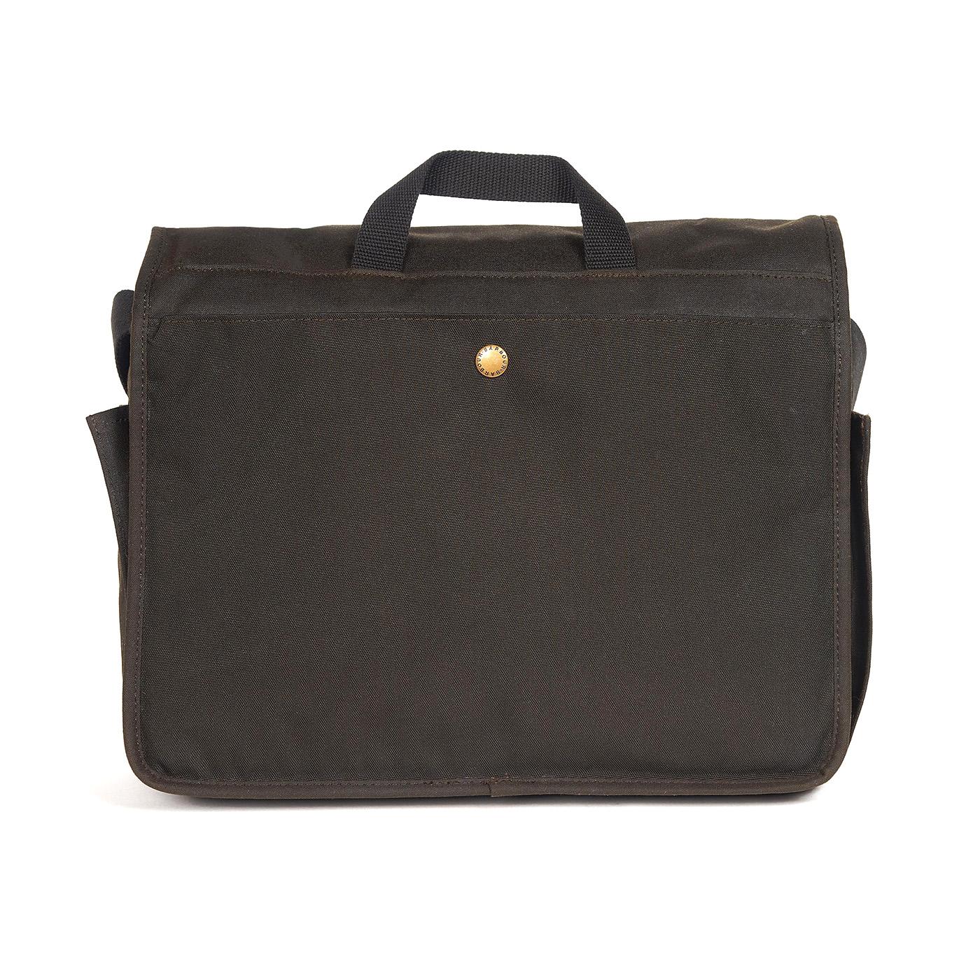 Essential Wax Massenger Bag Olive - Borsa a Tracolla Marrone UBA0573-OL71  BARBOUR 