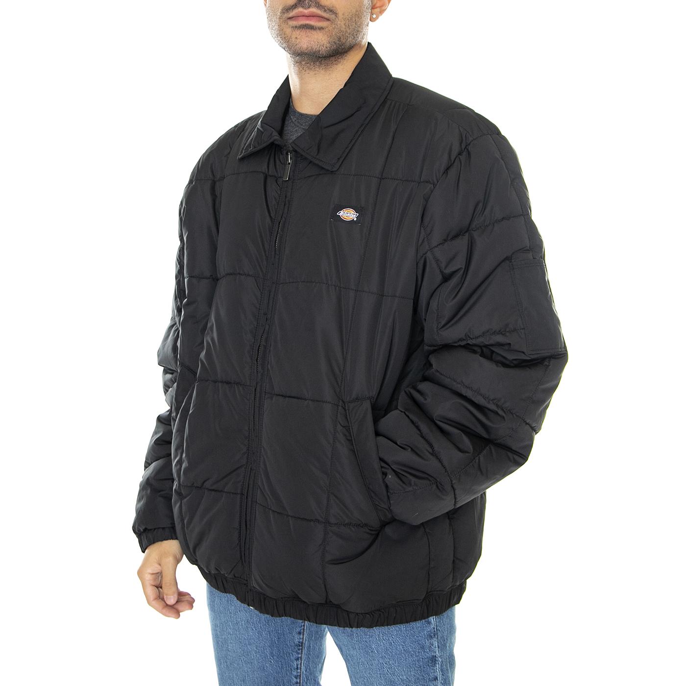 Eisenhower Puffer Black - Giacca Invernale Uomo Nera DK0A4XYZBLK1  DICKIES 