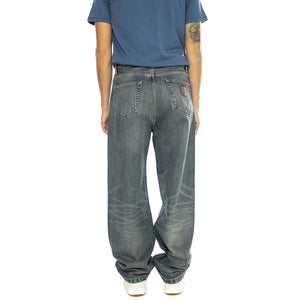 Landon Pant Blue Denim - Pantaloni Denim Jeans Uomo Blu I034733.014Q  CARHARTT WIP 