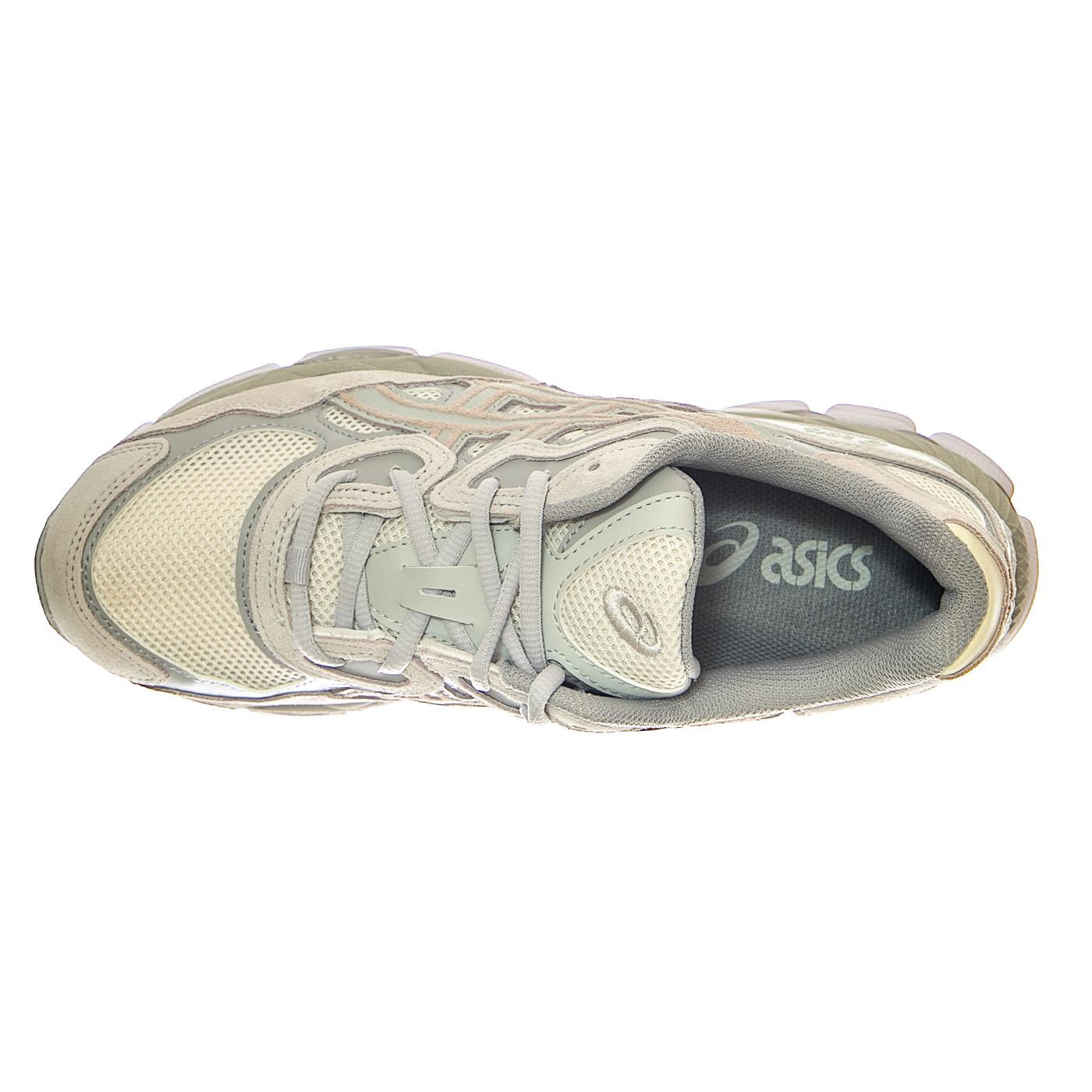 GEL-NYC - Gray - Scarpe Stringate Uomo Grigie 1203A663-101 CREAM/CLOUD GREY ASICS 
