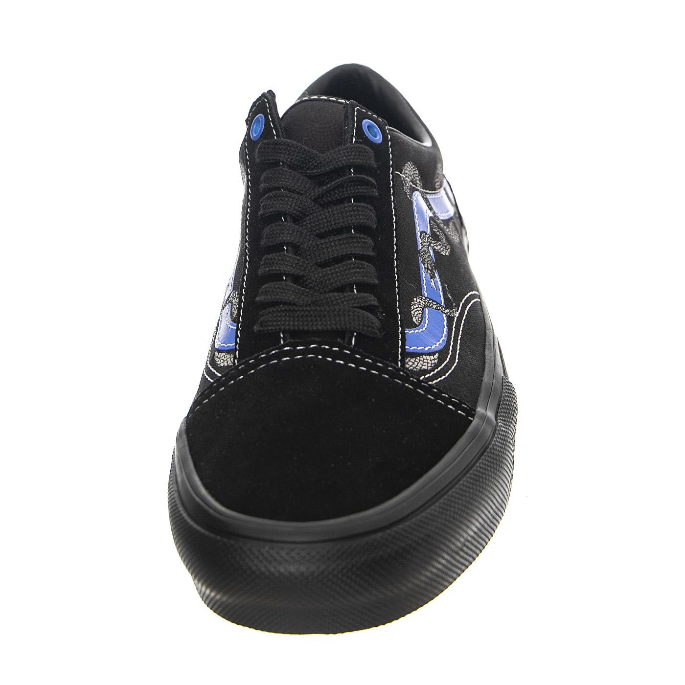 MN Skate Old Skool Breana Geering Blue / Black - Scarpe Stringate Profilo Basso Uomo Nere VN0A5FCBY401  VANS 