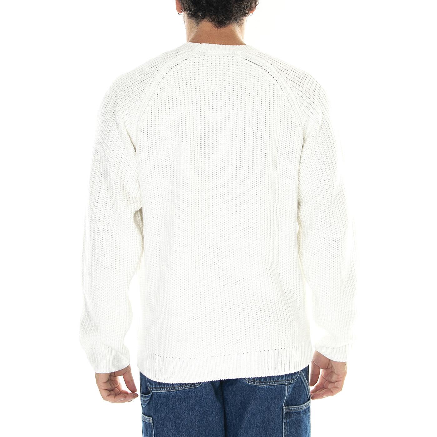 Forth Sweater Wax - Maglione Girocollo Uomo Bianco I028263.D6XX  CARHARTT WIP 