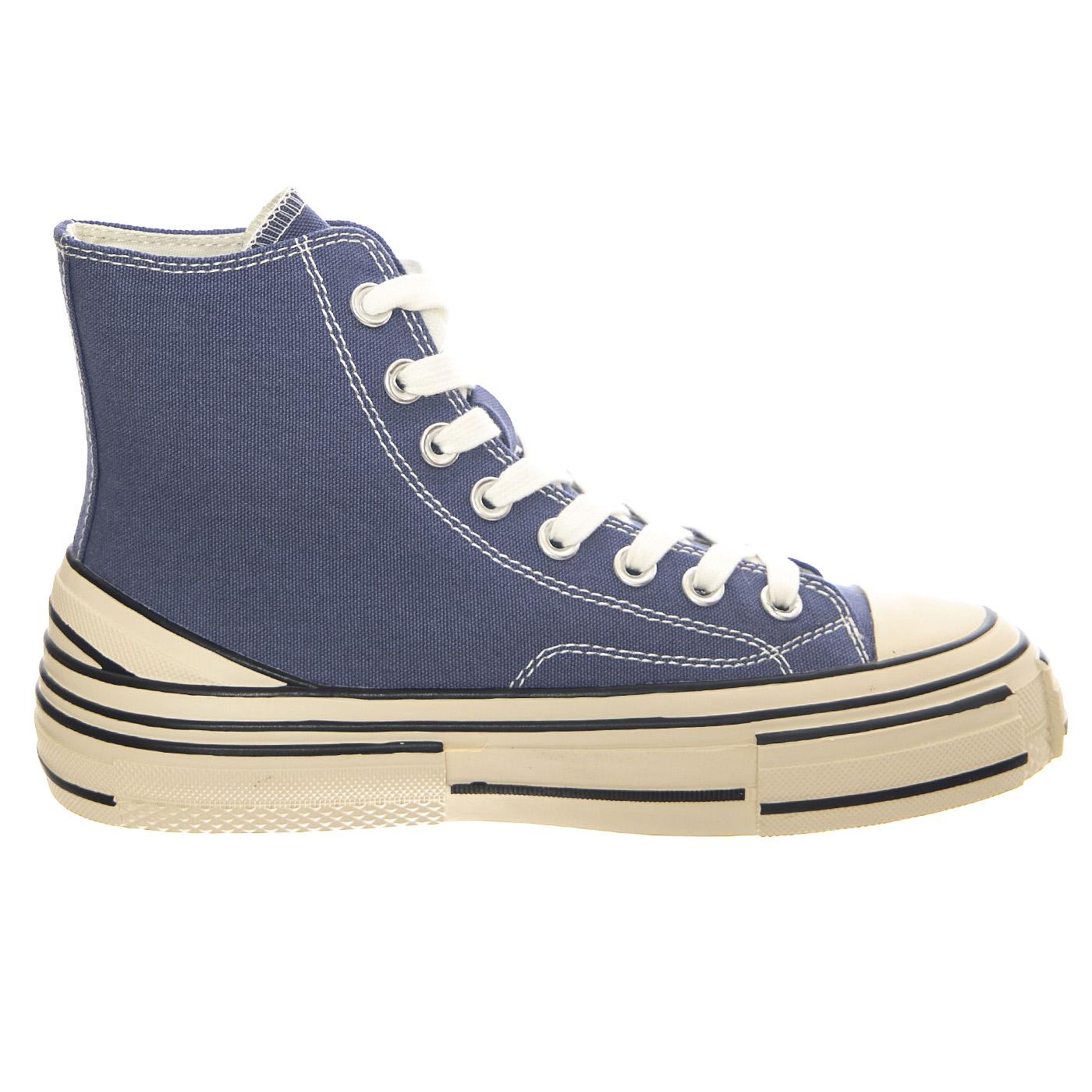 JC Play Endorphine-H Navy Canvas - Scarpe Profilo Alto Donna Blu PLSJCD-037-2-04-NVY  JEFFREY CAMPBELL 