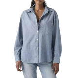 HARLIE BOYFRIEND SHIRT GOOD DAZE - Women's Blue Shirt Women's LEVIS