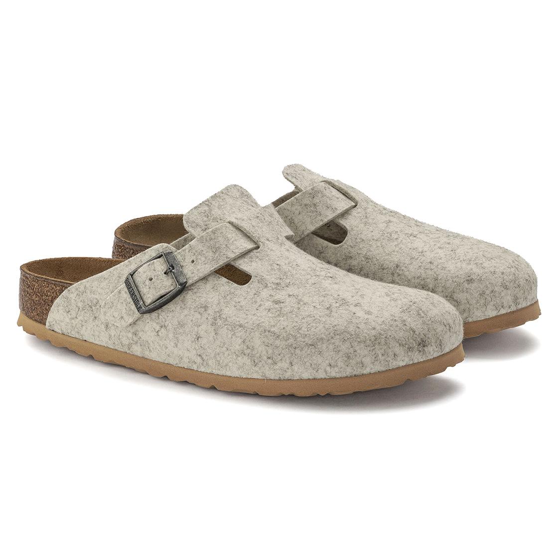 Boston Eggshell - Sandali Donna / Uomo Grigi - Calzata Stretta 1023143  BIRKENSTOCK 