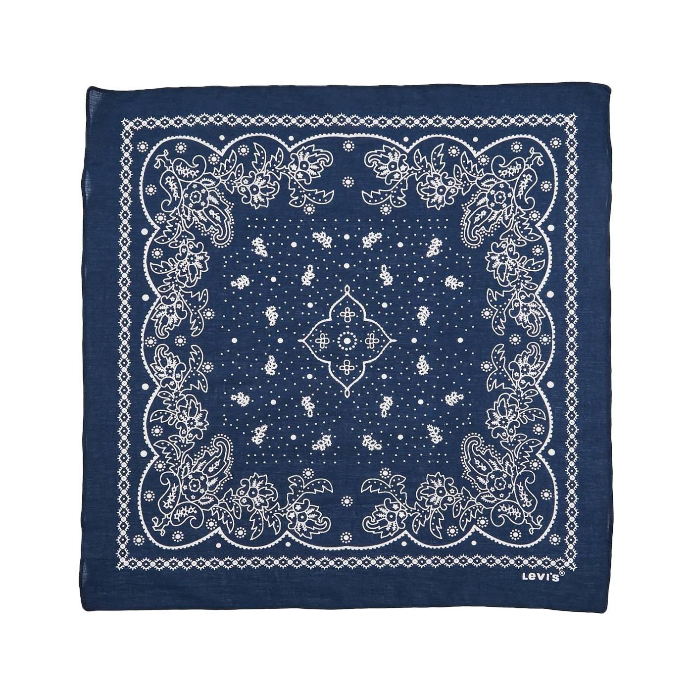 Sciarpa Paisley Navy Blue - Bandana Blu 80559_4 . LEVIS 