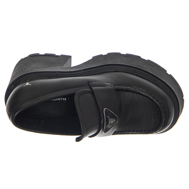 Spoiled Black Leather - Moccasini Donna Neri WSSSPOILED-BLK  WINDSOR SMITH 