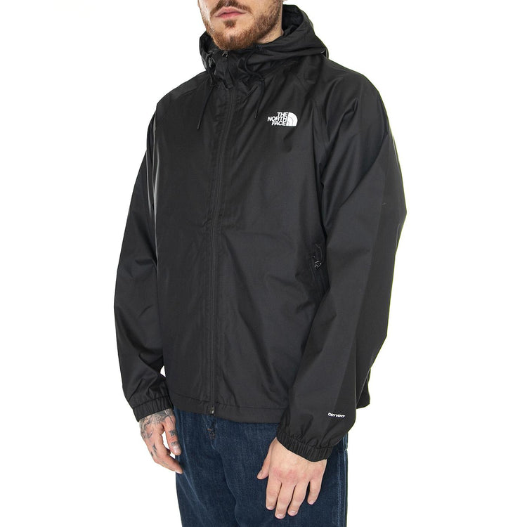 M Tnf Rain Hoodie Tnf Black - Giacca con Cappuccio Uomo Nera NF0A7ZXYJK31  THE NORTH FACE 
