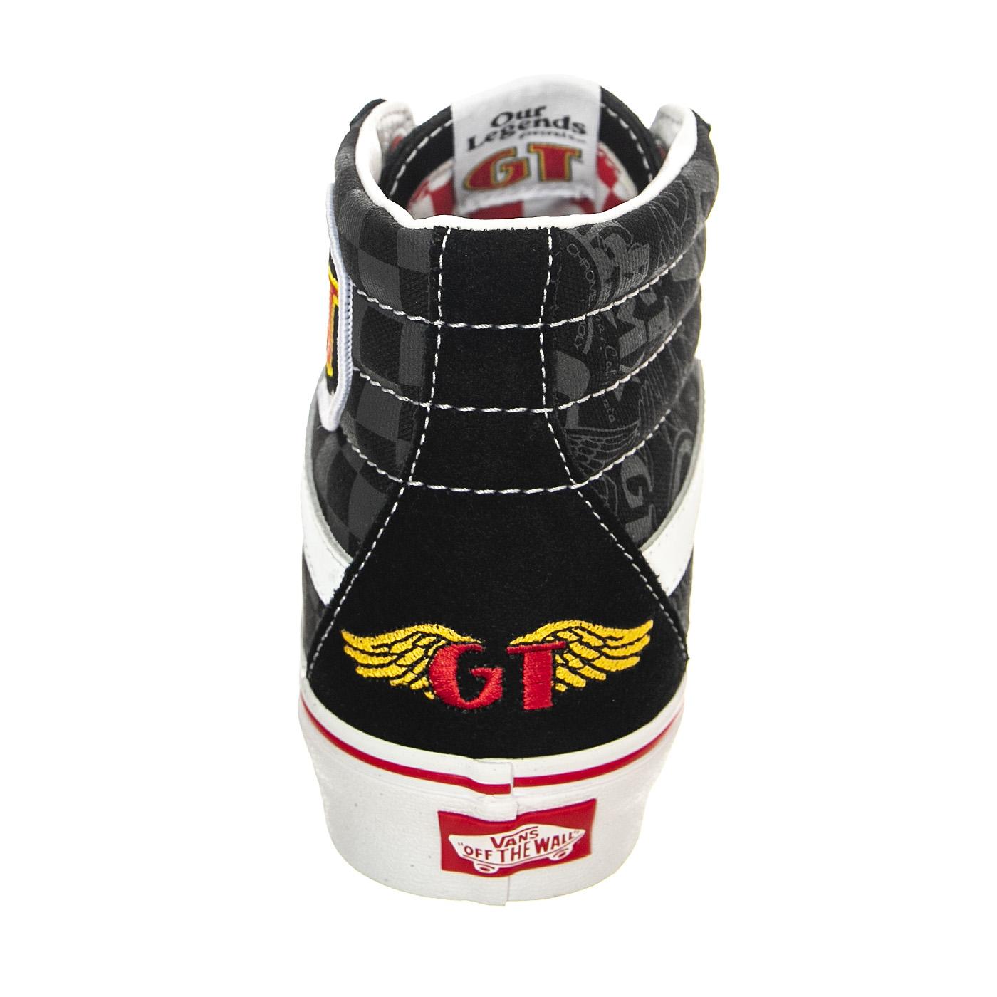 UA SK8-Hi Reissue Our Legends GT / Dyno Black/ Red - Scarpe Stringate Profilo Alto Uomo Nere / Multicolore VN0A4U3DY091  VANS 