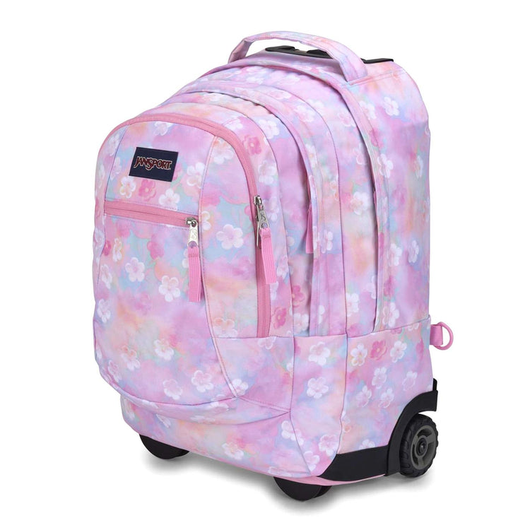 Driver 8 Neon Daisy Carry-On Backpack - Zaino Valigia Trolley Viola Multicolore EK0A5BAL5E71  JANSPORT 