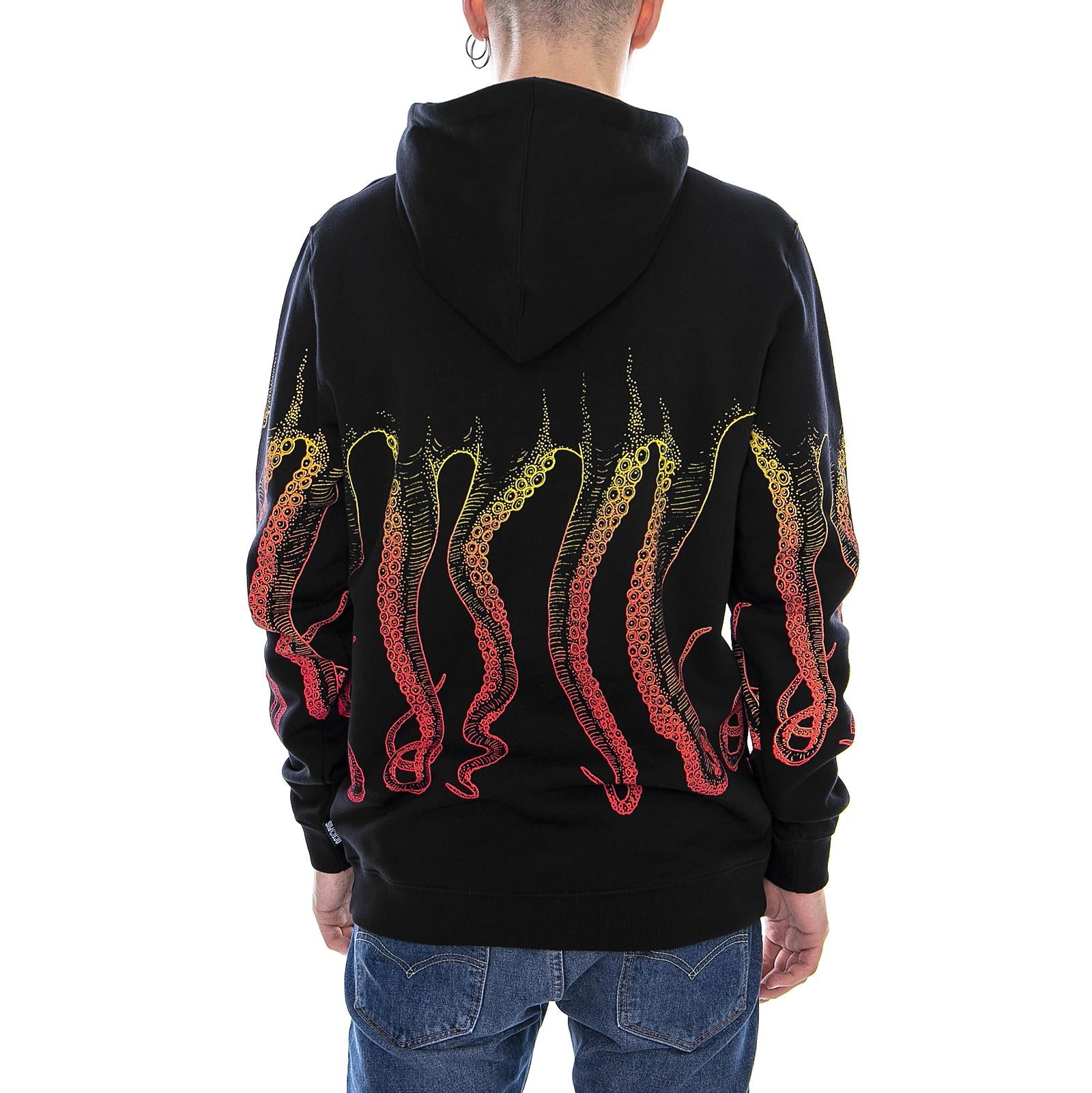  18WOSH03-ORNGEYELLO-BLACK  OCTOPUS 