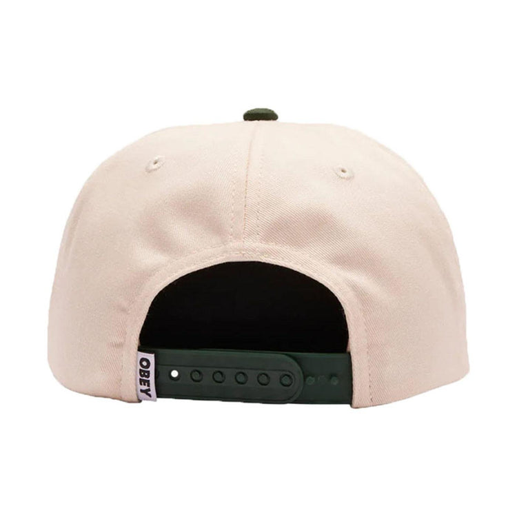 Obey Case 5 Panel Snapback - Cappellino con Visiera Multicolore 100490113-CDR  OBEY 