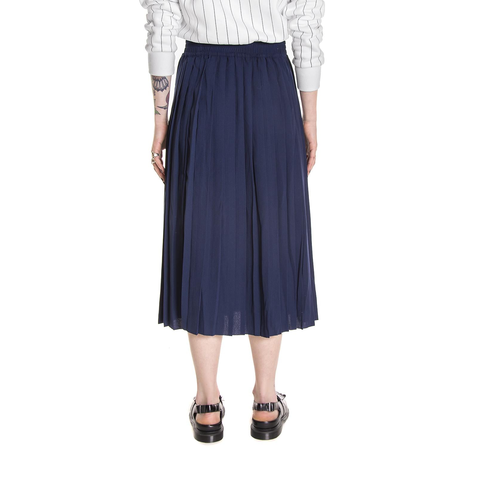 JUNIA MIDI SKIRT TWILLIGHT BLUE 141630145-683  MINIMUM 