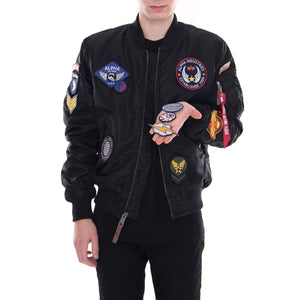 MA-1 Vf Diy Jacket Black 178122-03  ALPHA INDUSTRIES 