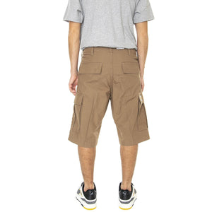 Regular Cargo Short Buffalo Rinsed - Bermuda Cargo Uomo Marroni I028246-1CM02  CARHARTT WIP 