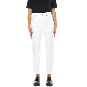 Womens Ribcage Straight Ankle - Denim Jeans Donna Bianchi 72693-0076  LEVIS 