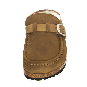 Buckley Shearling - Sandali Uomo Marroni - Calzata Stretta 1018127  BIRKENSTOCK 