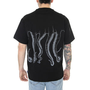 Octopus Octopus Tee Black - Maglietta Girocollo Uomo Nera 23SOTS40-BLACK  OCTOPUS 