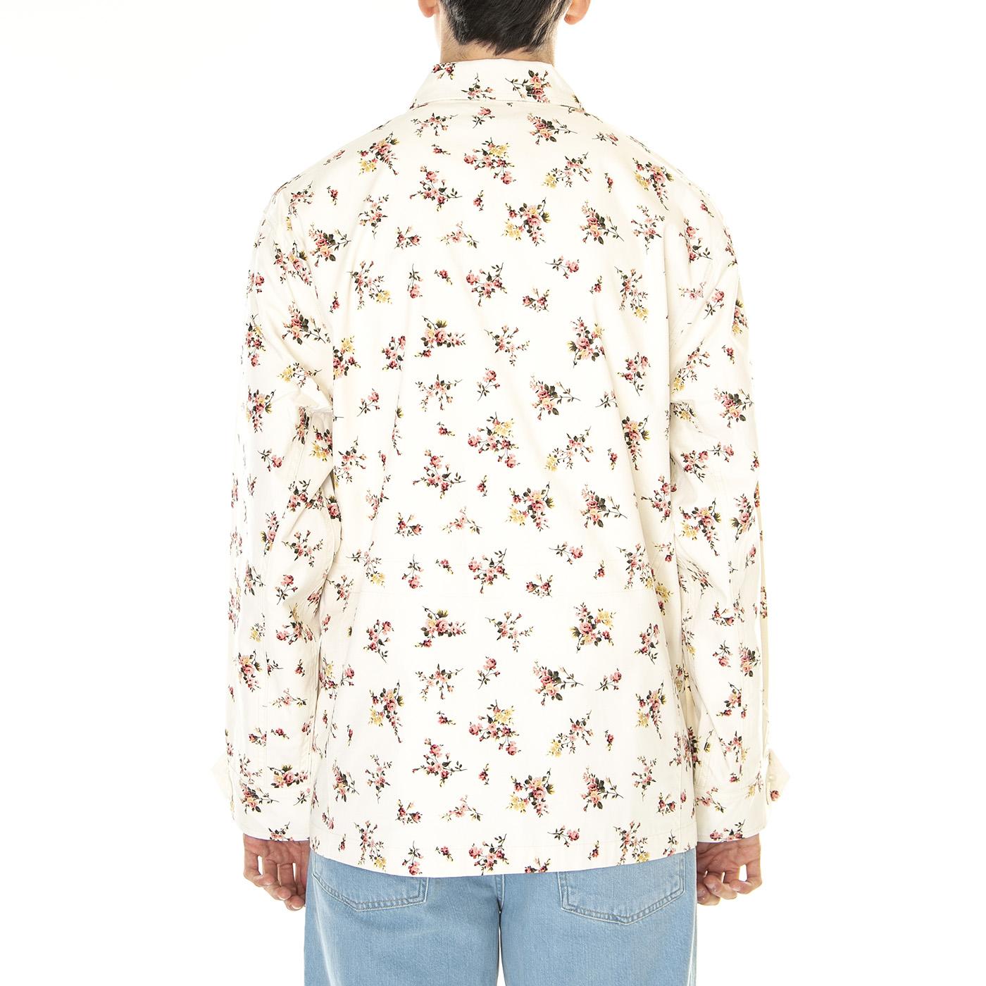 M' Field Floral Jacket Ivory Floral - Giacca Uomo Multicolore JK00386-IVFLO  HUF 