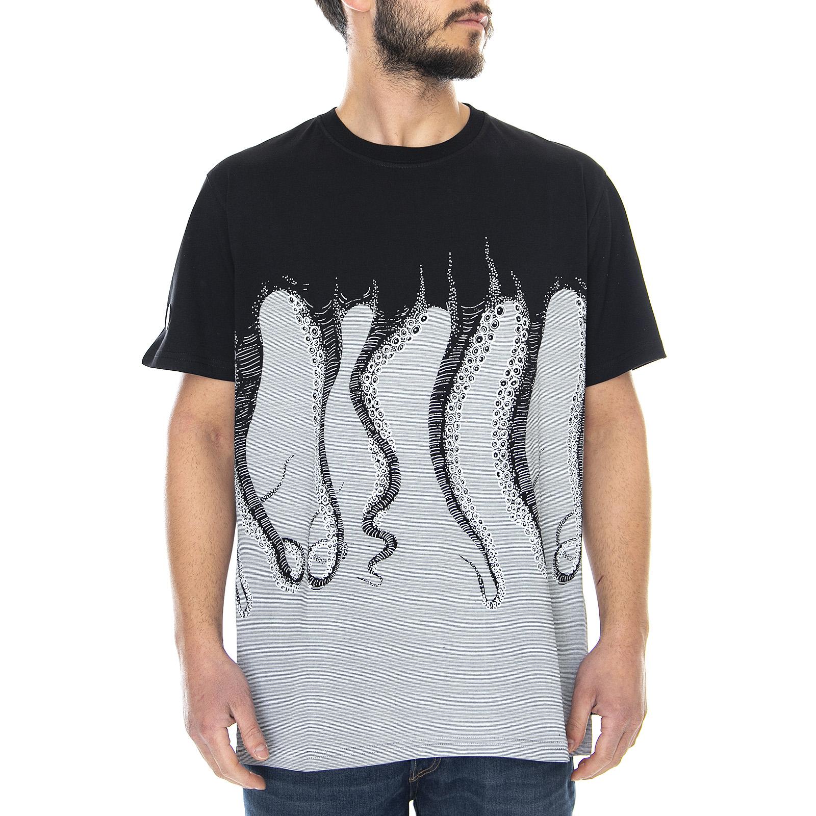  20SOTS01-BLACK-WHITE  OCTOPUS 