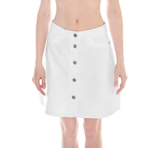 NMSUNNY SHORTDNM SKATERSKIRT GU125 NOOS Bright White 27001341-Bright White  NOISY MAY 
