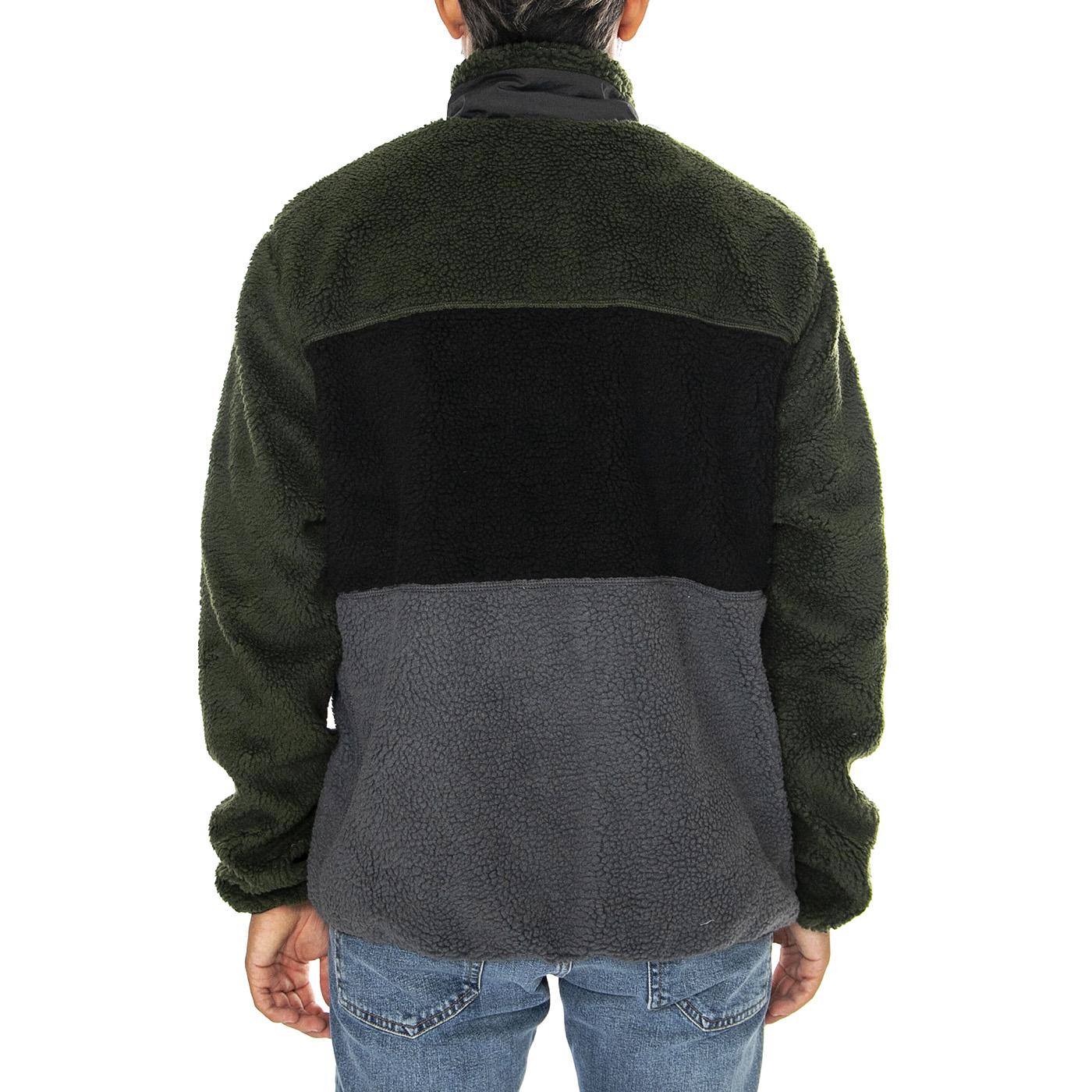 P Bear Colour Block Borg Zip T Castelrock - Giacca Uomo Multicolore PFD0050-Y3A  PENFIELD 