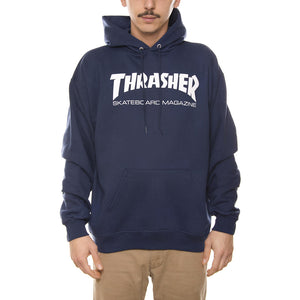 SKATE MAG HOOD NAVY 312671 NVY  THRASHER 