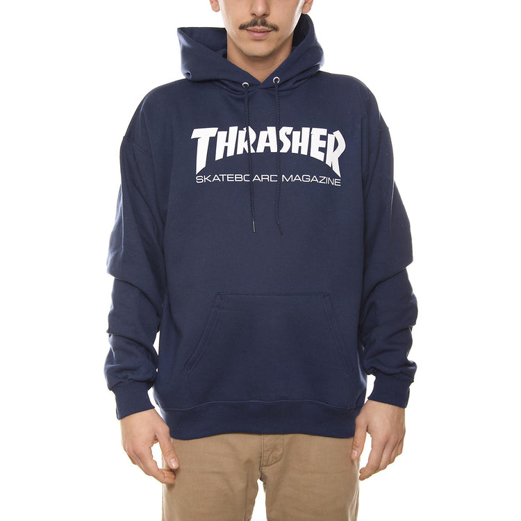 SKATE MAG HOOD NAVY 312671 NVY  THRASHER 