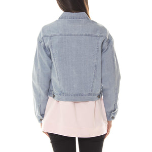 LEMMY DENIM JACKET STONE WASH 221800181-STN  OBEY 