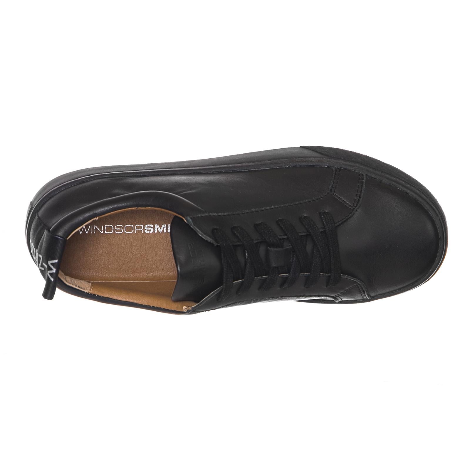 Steppa Scarpe - Black - Scarpe Basse Donna Nere WSPSTEPPA-BLK  WINDSOR SMITH 