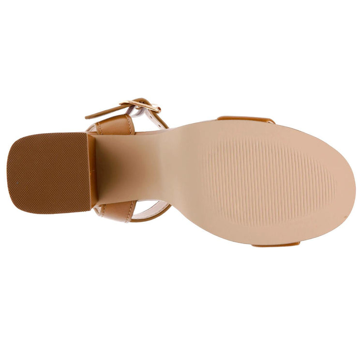 Freefall Cognac Lea Horse - Sandali Donna Marroni SMSFREEFALL-COGLEA  STEVE MADDEN 