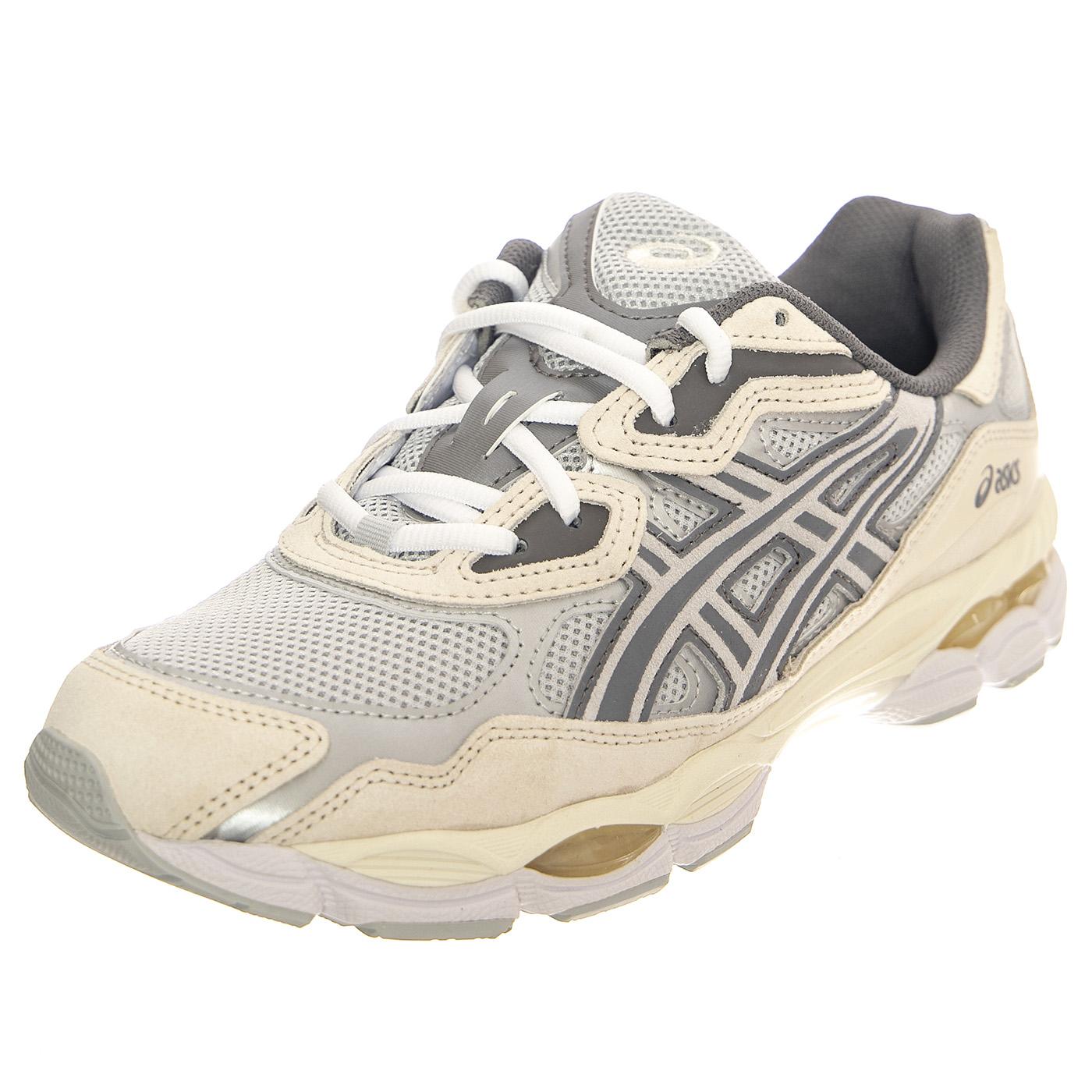 Gel-Nyc Concrete / Oatmeal Shoes - Scarpe Stringate Profilo Basso Uomo Multicolore 1203A383-020  ASICS 