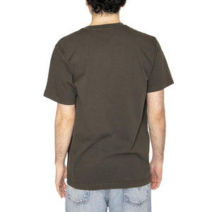 Lowecase Pigment Tee Ss Green - Maglietta Girocollo Uomo Verde 131080353-RSI  OBEY 