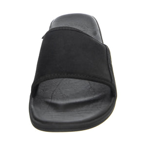 Seaside Slide Black Leather - Sandali Uomo Neri UGMSEASBK1117656M  UGG 