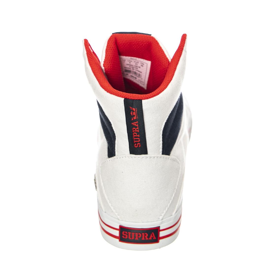  ALUMINUM White/Navy-White  SUPRA 