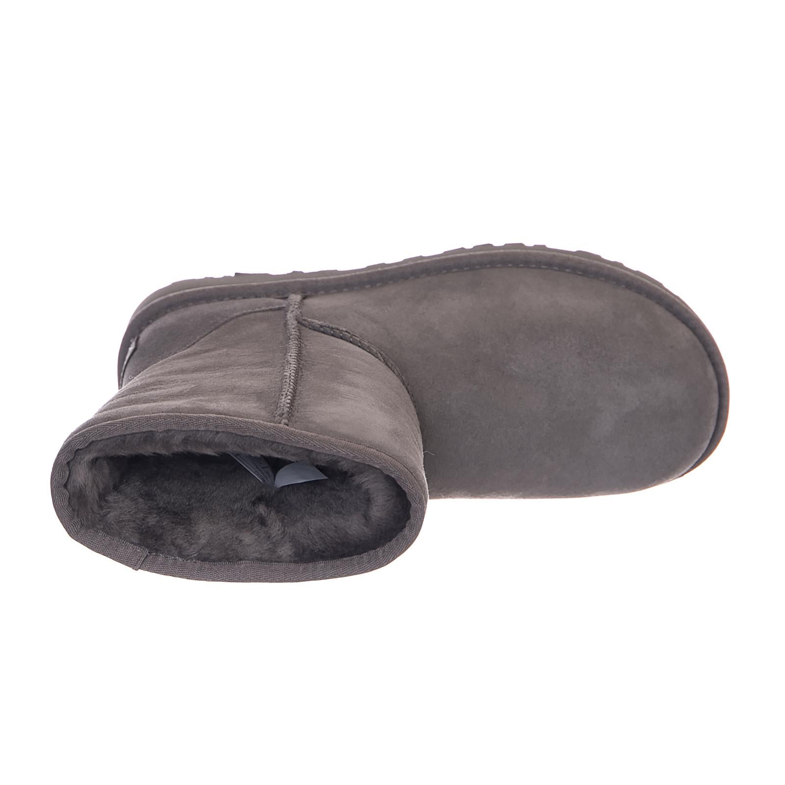 W' Classic Short II Grey Boots UGSCLSGY1016223W  UGG 