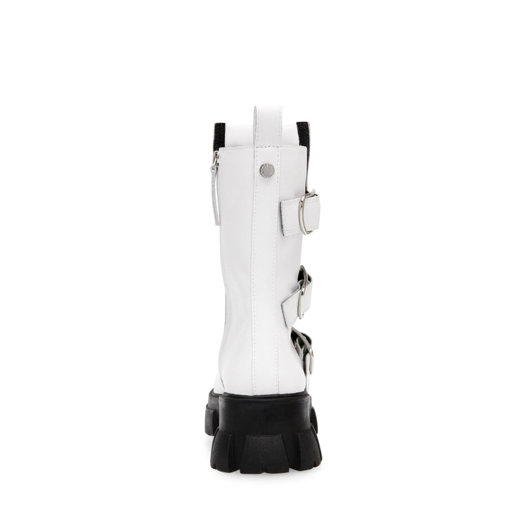Transfixed White Leat - Stivali Donna Bianchi SMSTRANSFIXED-107  STEVE MADDEN 