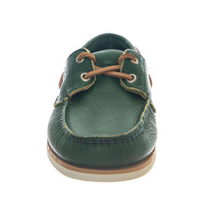 CLAS BOAT SHOE MD GRN F GRAIN - Mocassini Uomo Verdi TB0A4187 ES51 TIMBERLAND 