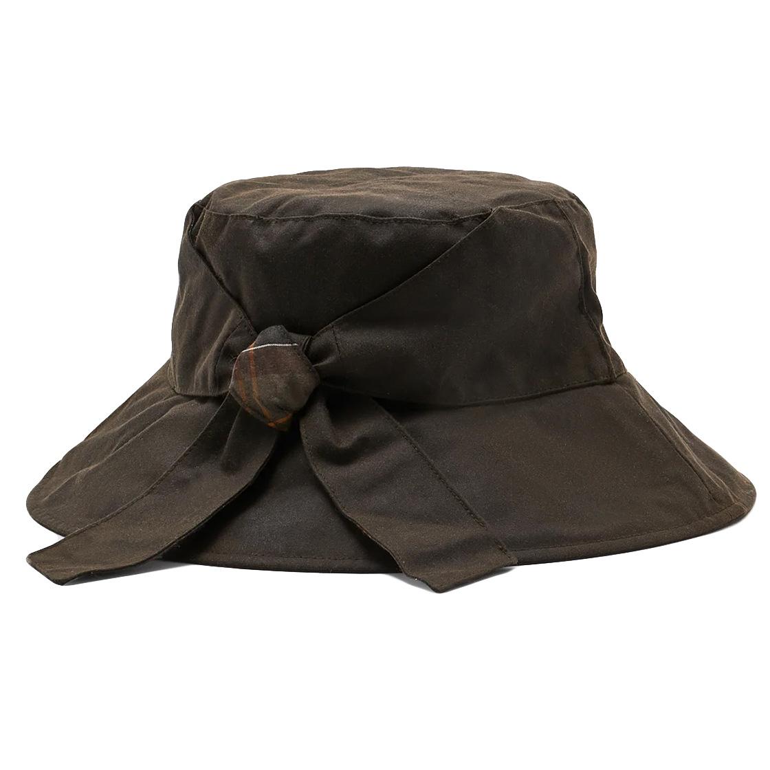 Brambling Wax Hat Olive - Cappello da Pescatore Marrone FW22-LHA0394-OL71  BARBOUR 