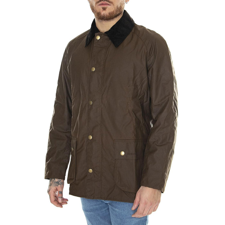 Ashby Wax Jacket Bark - Giacca Invernale Uomo Marrone MWX0339-BR31  BARBOUR 