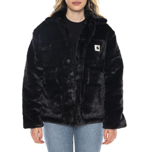 W Olney Michigan Coat - Nero - Cappotto Donna I035320_89_XX . CARHARTT WIP 
