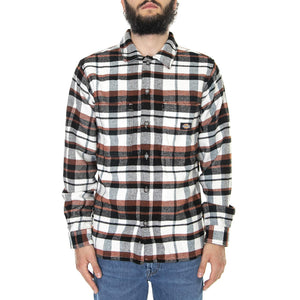 Coaling Shirt White - Camicia Uomo Multicolore DK0A4XZZWHX1  DICKIES 