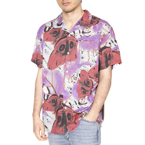 Upshot Woven SS - Camicia Maniche Corte Uomo Multicolore 181210378-GFG  OBEY 