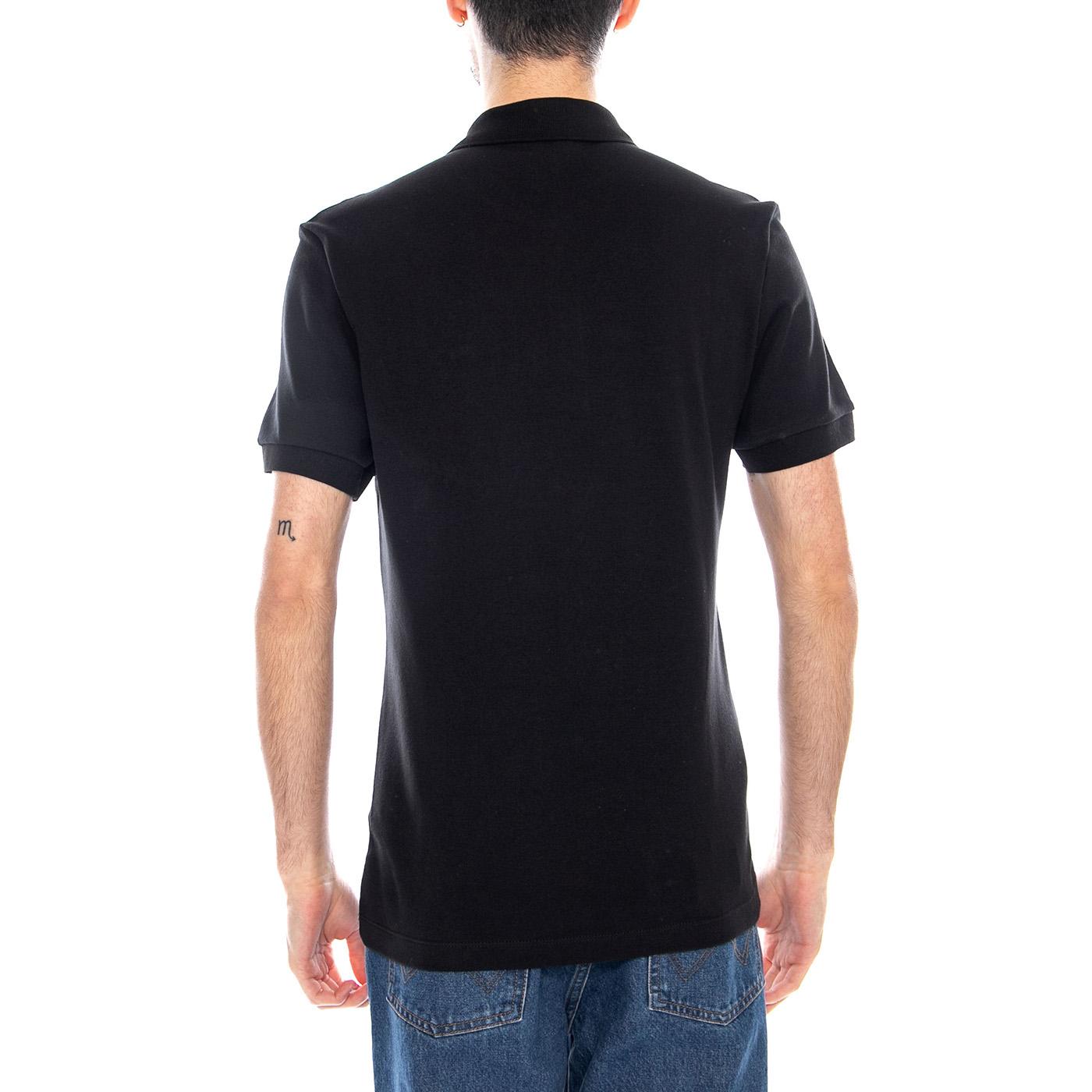 Polo Uomo Nera Lacoste - Maglietta Manica Corta con Logo DH2050 031 LACOSTE 