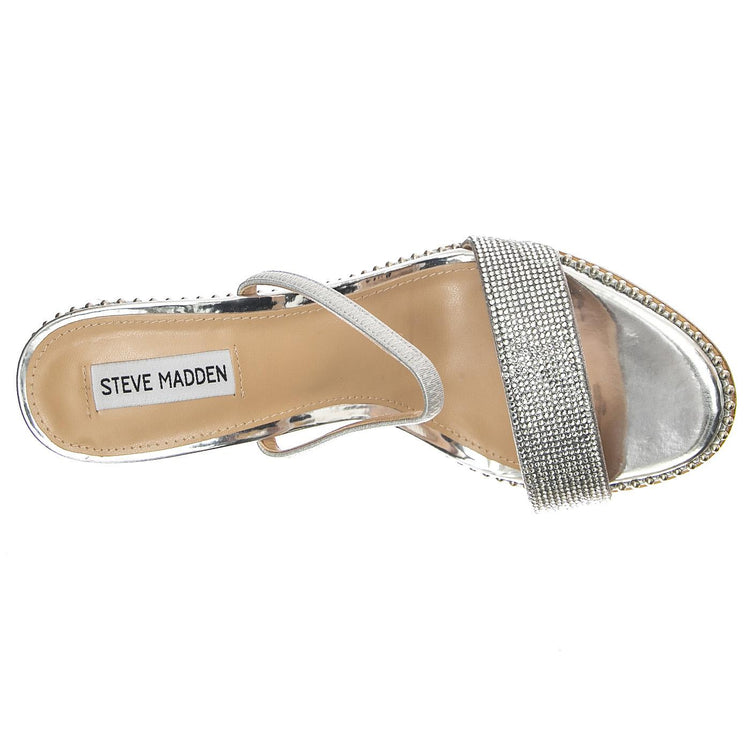 Jannis Sil Multi - Sandali Donna Argento SMSJANNIS-SIL  STEVE MADDEN 