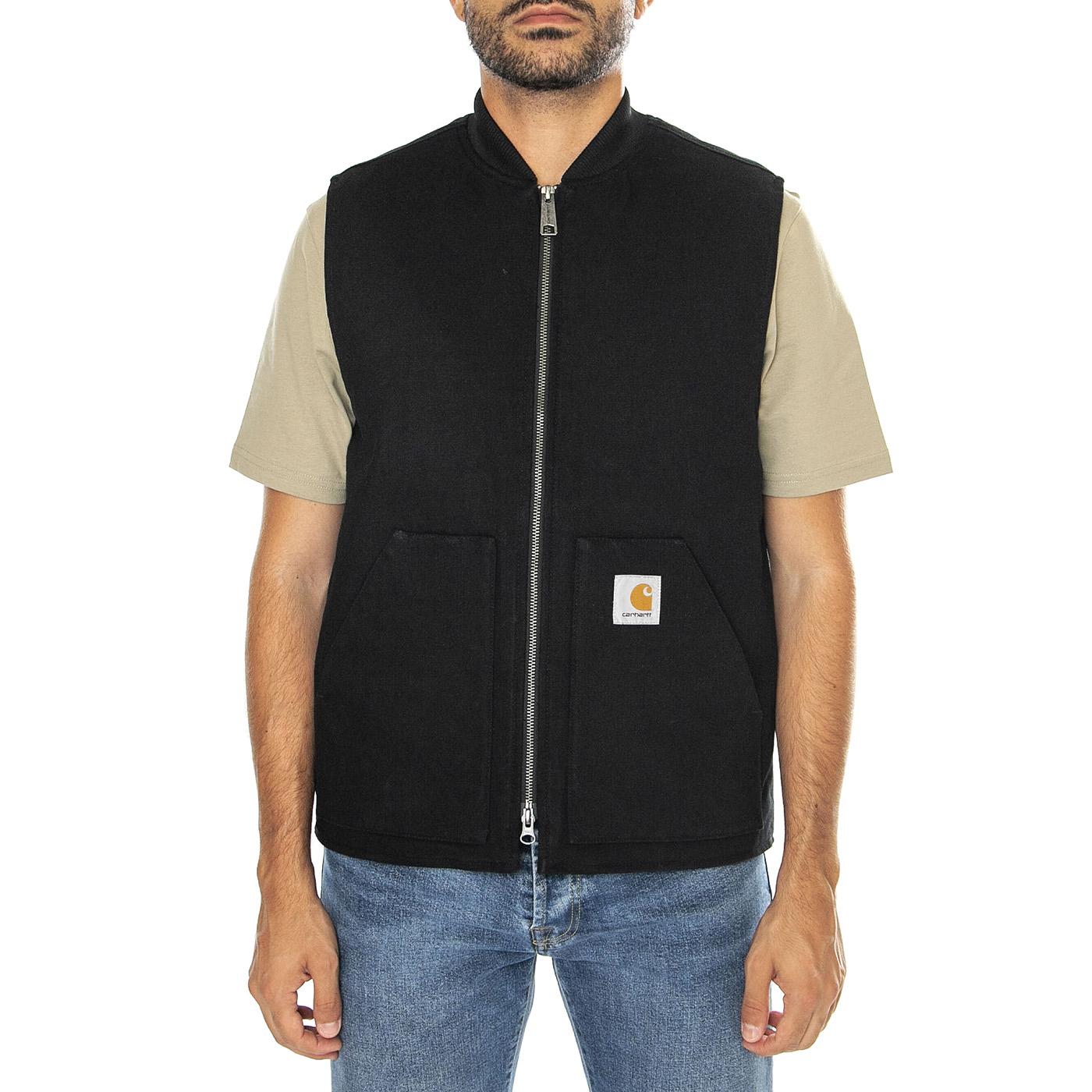 Classic Vest Black rigid - Giacca Smanicata Uomo Nera I015251.8901  CARHARTT WIP 