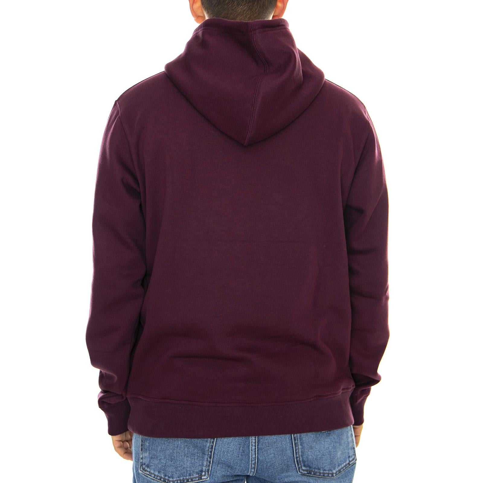Oklahoma Hoodie - Maroon - Felpa con Cappuccio Uomo Bordeaux 03 200186-MR . DICKIES 