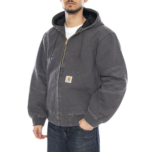 OG Active Jacket Graphite -- Giacca Uomo con Cappuccio Grigia I035891.874O . CARHARTT WIP 