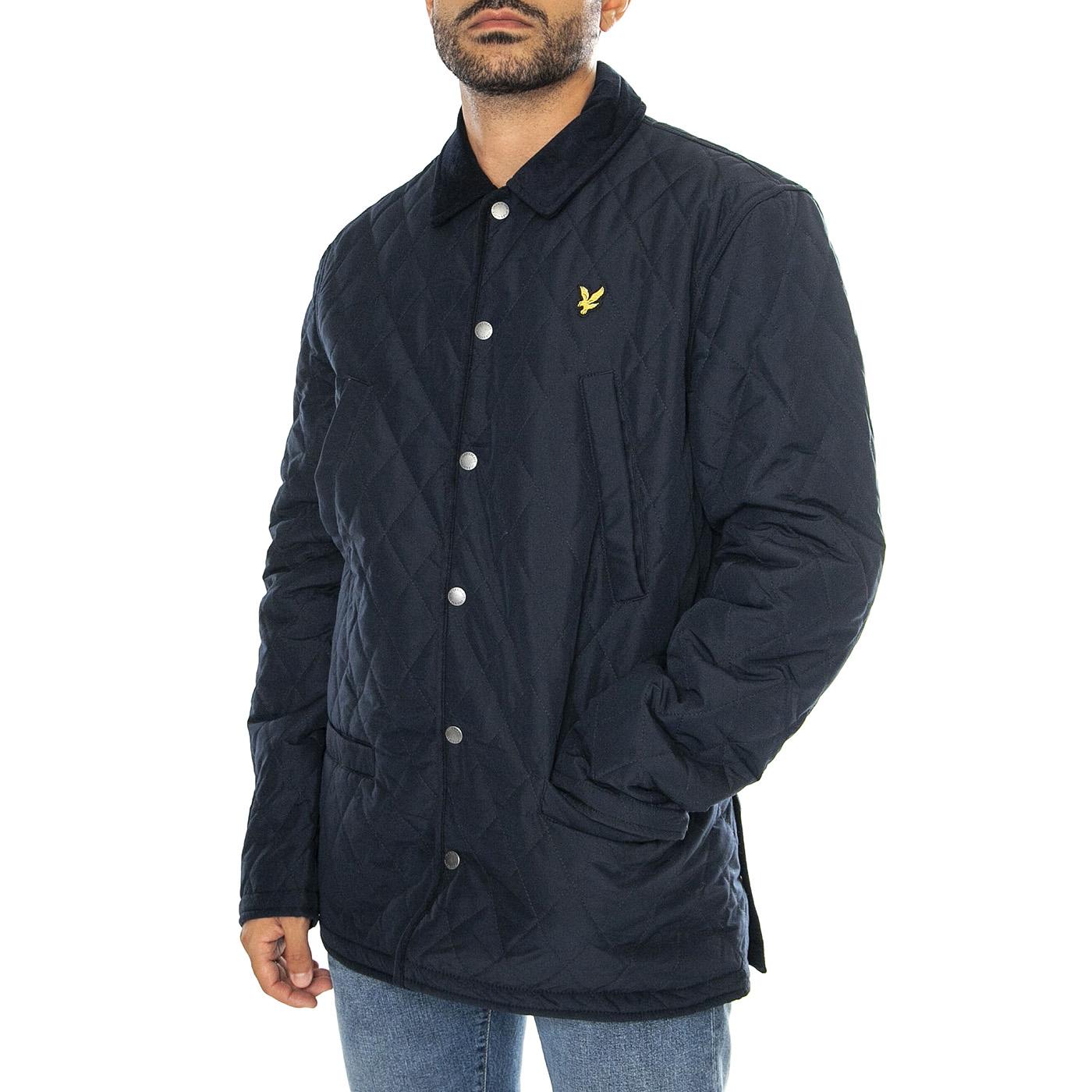 Quilted Jacket Dark Navy - Giacca Uomo Blu JK1990V-Z271  LYLE & SCOTT 